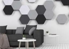 Hexagon Akustik Panel